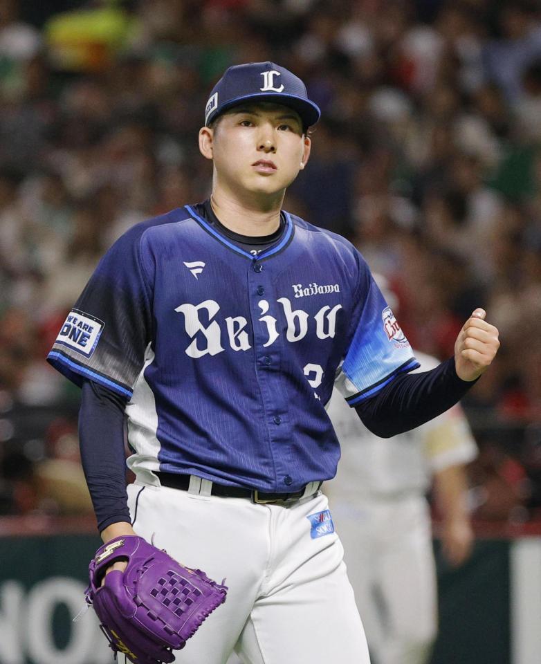 　７回無失点で４勝目を挙げた西武・武内