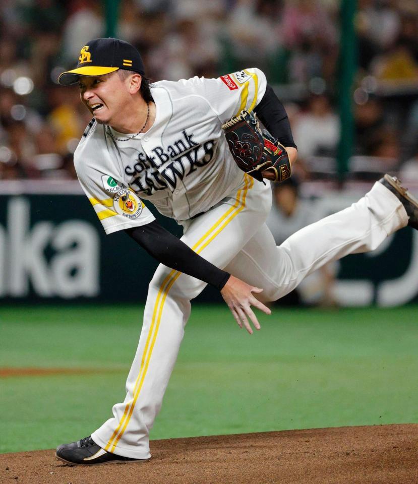 　西武戦に先発した東浜