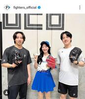　日本ハムのインスタグラム（＠ｆｉｇｈｔｅｒｓ＿ｏｆｆｉｃｉａｌ）から
