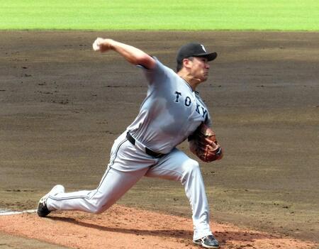 　イースタン・西武戦に先発した田中将（撮影・中田康博）