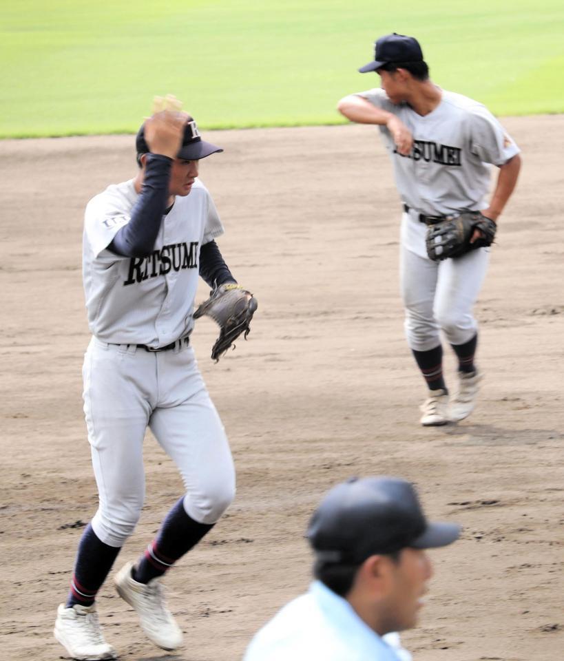 　城南菱創を七回コールドで下した立命館宇治の道勇壱心