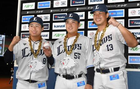 西武・ドラ２渡部聖　逆転Ｖ２ラン　６番降格に奮起！長打連発「監督の采配」に感謝