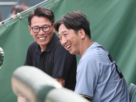 阪神・佐藤輝　侍“当確ランプ”リーグ２冠の活躍に井端監督「韓国戦でも対応を見たい」