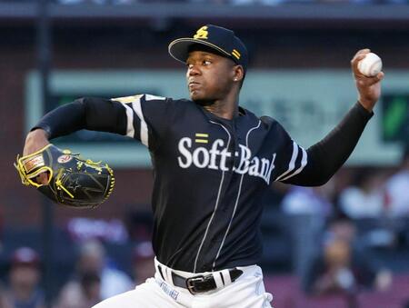 ソフトバンク　モイネロに異変？今季初めて３試合連続で先制許す　スクイズも決められ２失点