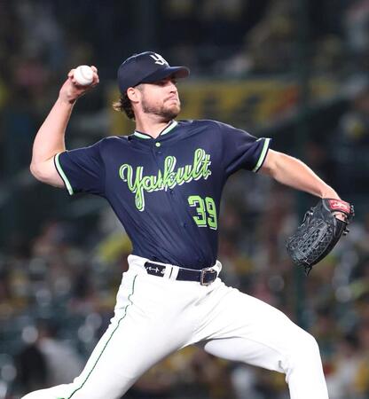 　先発し力投するランバート（撮影・北村雅宏）