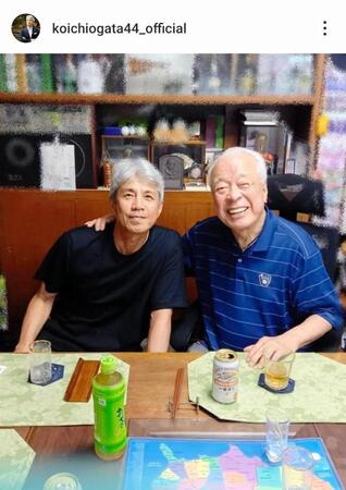 　緒方耕一氏のインスタグラム（＠ｋｏｉｃｈｉｏｇａｔａ４４＿ｏｆｆｉｃｉａｌ）から