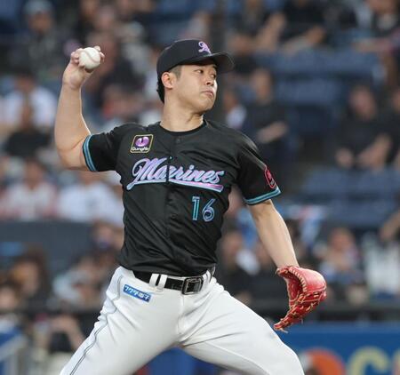 　先発する種市（撮影・西岡正）