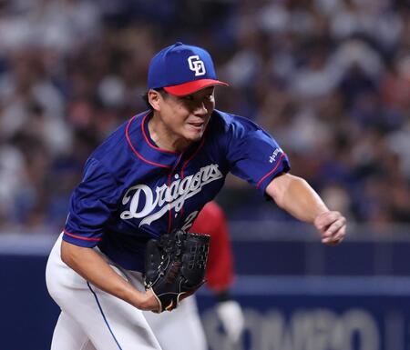 中日・大野　完封目前で失点　３年ぶり完投で５勝目「最後まで投げ切ることができたので十分」