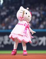 ハローキティ　野球　日本　JAPAN hello Kittyハローキティ 野球選手 ぬいぐるみsanrio - メルカリ