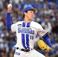 　巨人打線に立ち向かう大貫（撮影・佐藤厚）