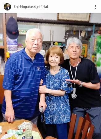 　緒方耕一氏のインスタグラム（ｋｏｉｃｈｉｏｇａｔａ４４＿ｏｆｆｉｃｉａｌ）より