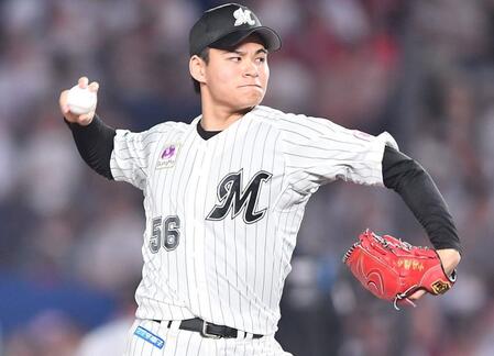 ロッテ　中森が腰痛のため登録抹消　６月中旬から守護神定着も