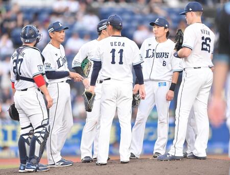 西武・上田　今季４度目先発もプロ初星ならず　先制直後に逆転許す「本当にもったいない」