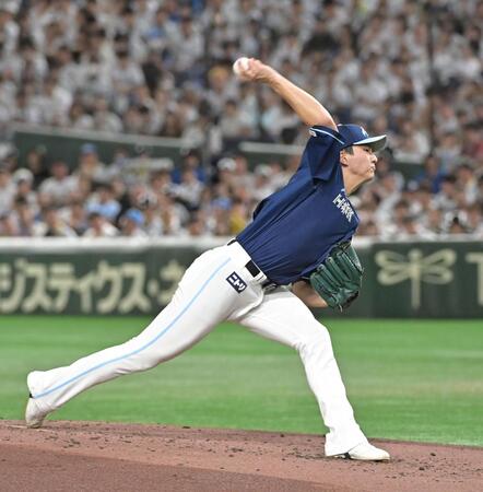 　好投する達（撮影・持木克友）