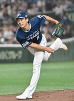 　西武戦に先発した達