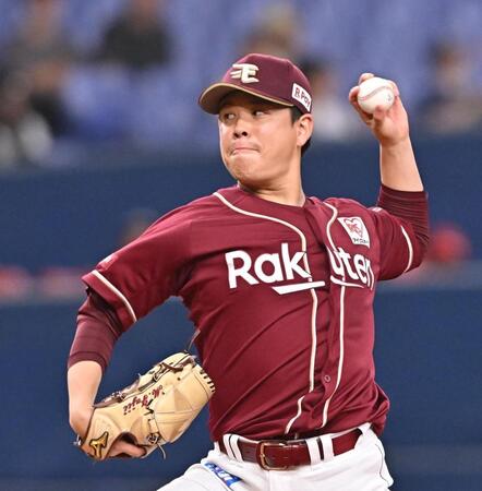 楽天・藤井　８回０封も無援　前回１回１／３でＫＯから修正「結果を出せて良かった」