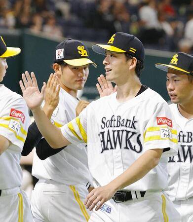 ソフトバンク・大関 自身5連勝!8回無失点で7勝目 チーム3連勝で2カードぶり勝ち越し