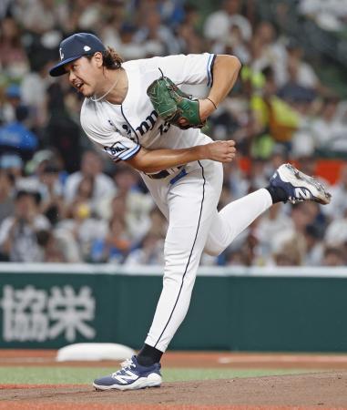 　日本ハム戦に先発した西武・高橋＝ベルーナドーム