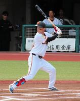 　２軍戦に出場した乙坂