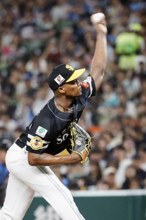 西０-４ソ（１９日）　モイネロ、初完封で８勝目