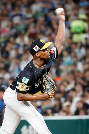 ソフトバンク・モイネロ　来日初完封　被安打わずか２の快投で８勝目「チームが勝てたことが一番うれしい」