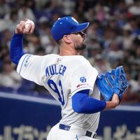 　ＤｅＮＡ戦に先発し６回２失点で３勝目を挙げたマラー