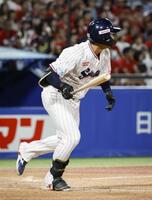 水谷瞬　SR 侍　ガチャ 侍ジャパン・水谷瞬の先頭打者弾で先制！現役ドラフトから日本