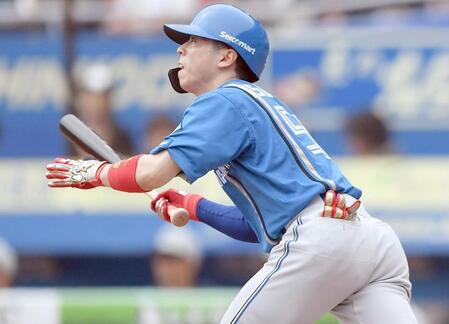 日本ハム・五十幡が初球先頭打者アーチ　自身４年ぶりプロ２発目にベンチ大盛り上がり
