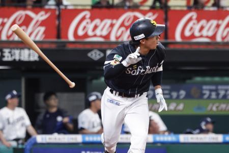 西３-７ソ（２０日）　ソフトバンクが５連勝