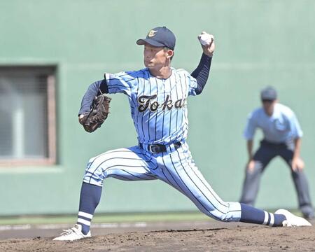 東海大相模・菅野が８回完投星 祖父は巨人長野ら育てた鹿島学園の鈴木監督　聖地で再会へ激戦神奈川を制す