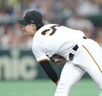 　阪神戦に先発する井上（撮影・西岡正）