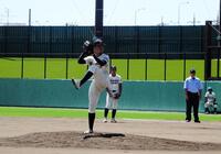 　阪南大高の先発・入来雄祐