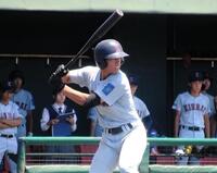 　近大付・小久保成逢のバッティング