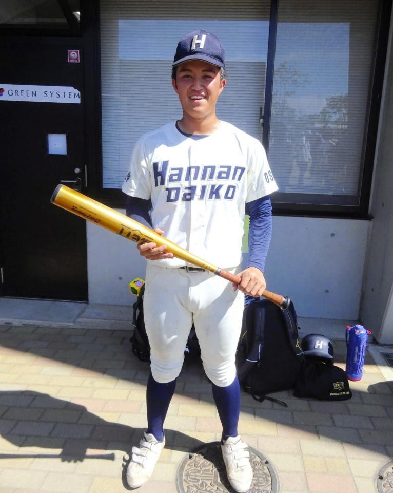 　代打逆転サヨナラ打の阪南大高・中嶋海吏