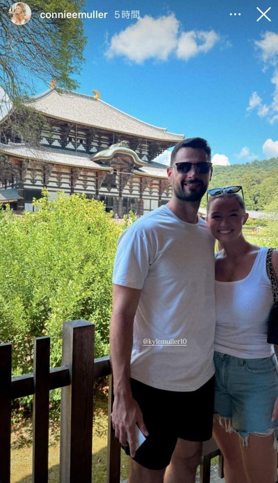 　コニー夫人のインスタグラム（ｃｏｎｎｉｅｅｍｕｌｌｅｒ）ストーリーズより