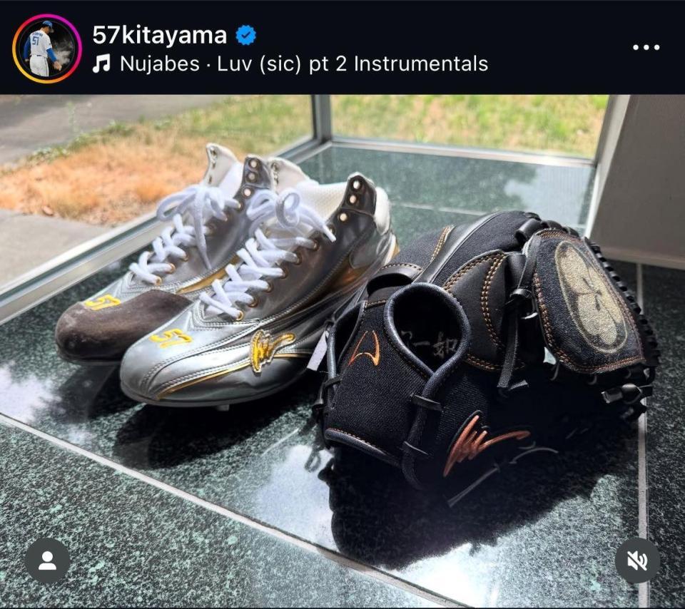 　北山のインスタグラム（５７ｋｉｔａｙａｍａ）より