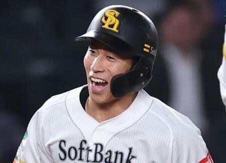 ソフトバンク・野村　球宴代替出場「すごくびっくり」　家族旅行は急きょキャンセル「子どもは泣いてました」