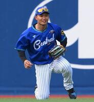 　苦笑いを見せる森下（撮影・堀内翔）