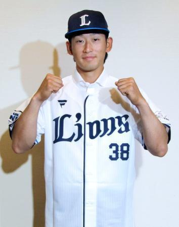 西武・佐藤太陽、１軍で活躍期す　支配下選手に昇格し記者会見