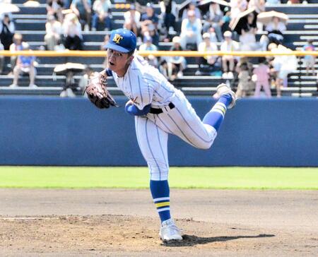 　２番手で好投した健大高崎・佐藤龍