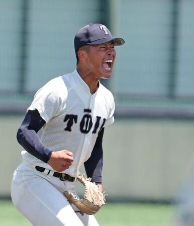 大阪桐蔭　中野大虎主将がプロ志望を明言「志望届を出します」森は「まだ分かりません」決勝で延長タイブレークの末敗れる