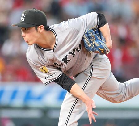 　先発し力投する赤星（撮影・市尻達拡）