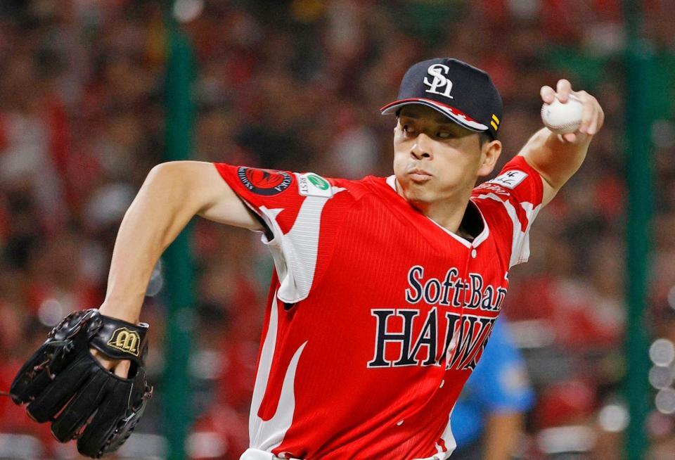 　オリックス戦に先発した大関