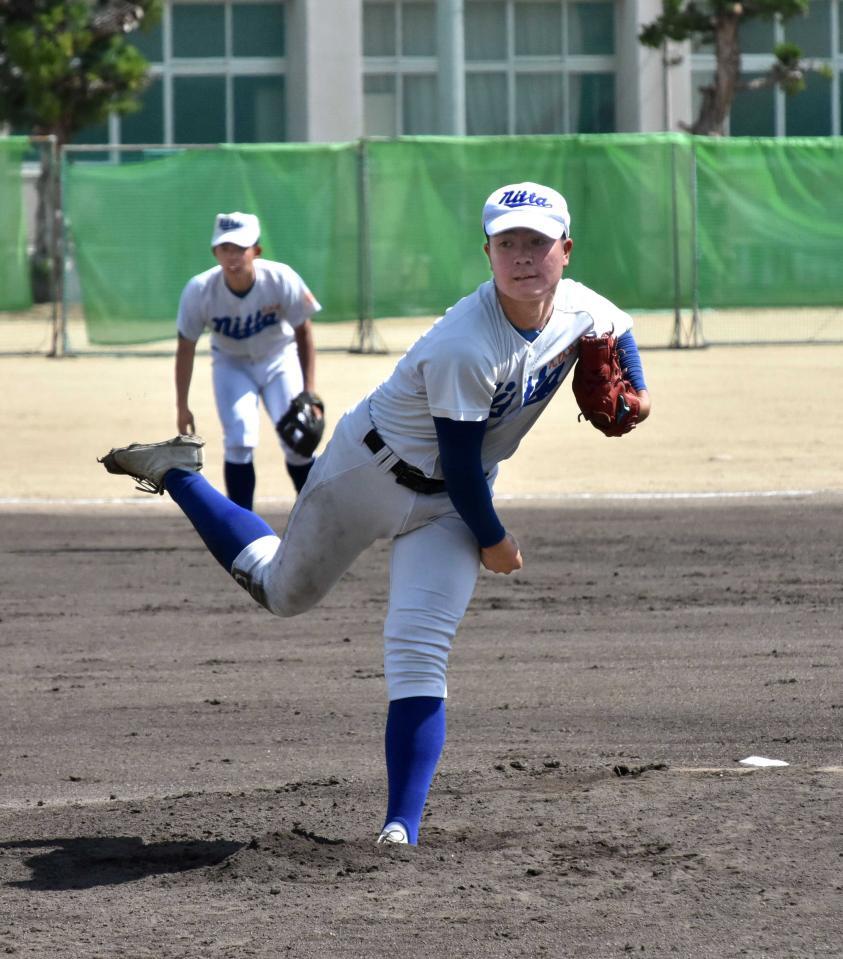 　新田時代の向井駿貴＝２２年