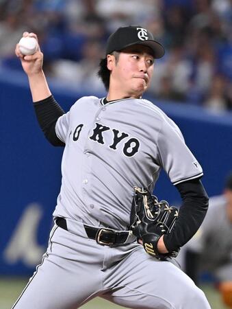 　中日戦に先発した西舘