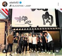 　巨人・田中瑛のインスタグラム（＠ｅｉｔｏｆｓ９３）から