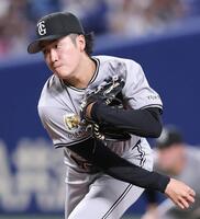 　中日戦に先発した西舘