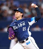 　先発し力投する武内（撮影・山口登）