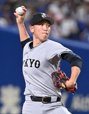 　中日戦に先発した戸郷