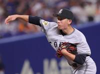 　中日戦に先発した戸郷